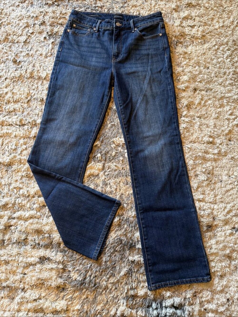 TALBOTS Barely Boot Jeans Blue Stretch Denim Women’s 6